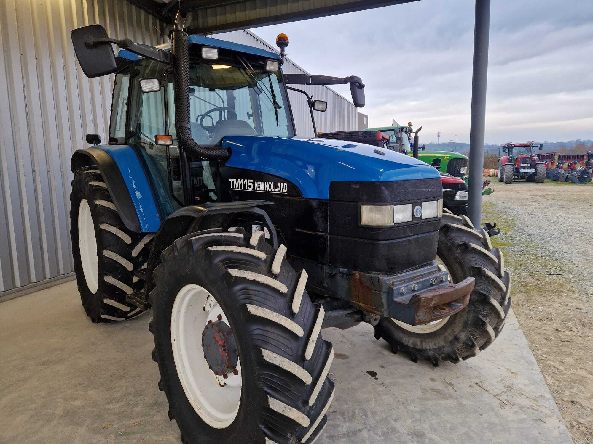Tracteur Occasion Tm115 New Holland – Image 6