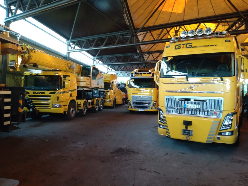 Grue mobile Liebherr Occasion LTF 1045 Scania – Image 3