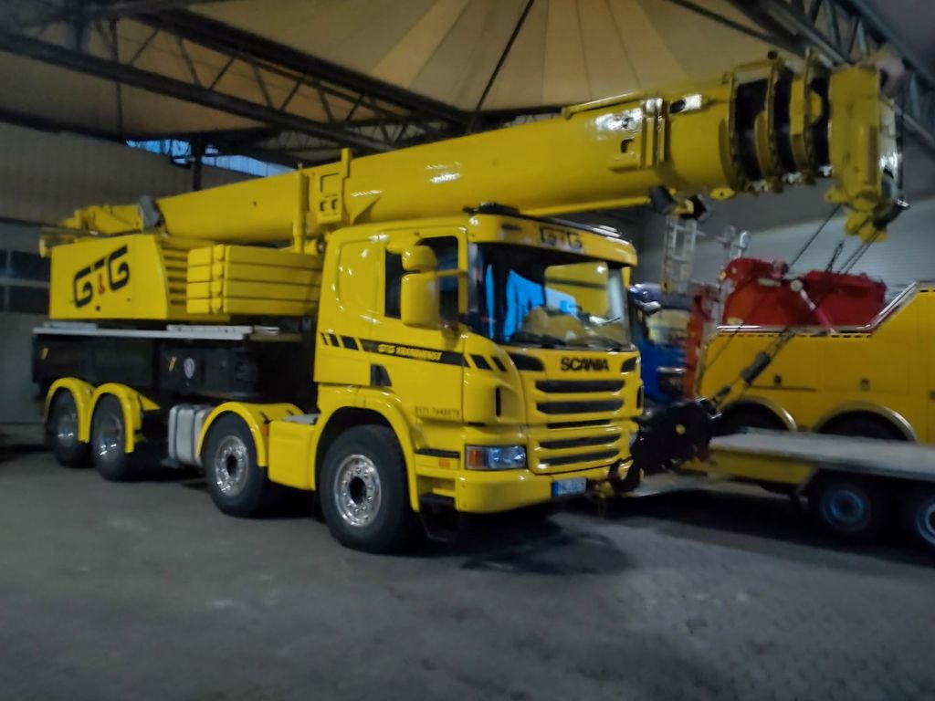 Grue mobile Liebherr Occasion LTF 1045 Scania – Image 4