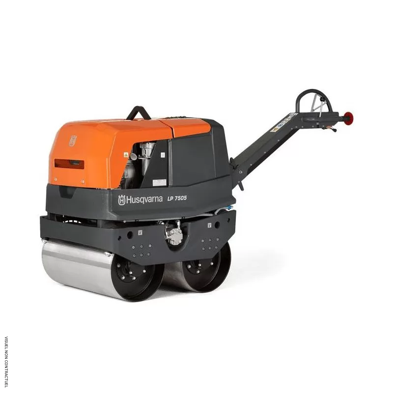 Compacteur à rouleaux à double tambour LP 7505 - Ø 400 mm Husqvarna Occasion